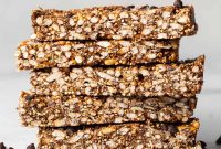 No Bake Coconut and Nut Bars Recipe