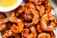 Quick Broiled Shrimp with Garlic and Lemon