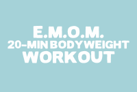 20-Minute EMOM No-Equipment Full-Body Workout
