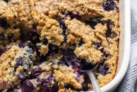 Blueberry Muffin Baked Oatmeal Recipe
