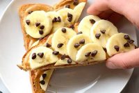 Peanut Butter Banana Toast Recipe with Honey and Cinnamon