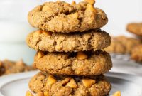 Brown Butter Oatmeal Cookies with Butterscotch Chips