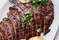 Flank Steak Marinade for Grilling and Searing