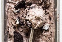 Cookies and Cream Protein Ice Cream with Cottage Cheese