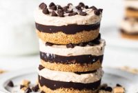 Peanut Butter Chocolate Cheesecake Cups with Cottage Cheese