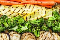Grilled Rainbow Vegetables Recipe with Balsamic Glaze
