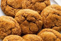 Chewy Pumpkin Ginger Molasses Cookies Recipe