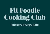 September 2023 Fit Foodie Cooking Club: Seasonal Recipes