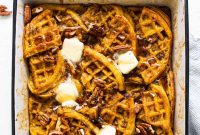 Pumpkin Waffle Casserole Recipe for Fall Brunch