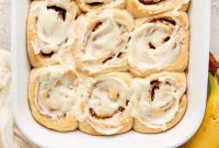 Brown Butter Banana Bread Cinnamon Rolls Recipe