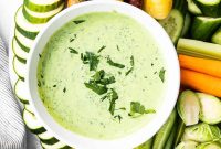 Creamy Green Goddess Dressing Recipe with Fresh Herbs