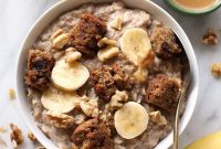 Stovetop Fluffy Banana Oatmeal Recipe