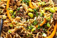 One-Pot Ground Beef Ramen Recipe for Weeknights