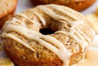 Moist Banana Bread Donuts Recipe with Cinnamon Sugar
