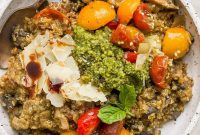 One-Pot Pesto Chicken and Quinoa Skillet Recipe
