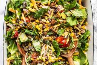 Make-Ahead Taco Salad for Weeknight Meal Prep