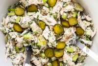 Tangy Dill Pickle Chicken Salad Recipe