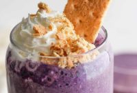 Blueberry Cheesecake Protein Smoothie Recipe