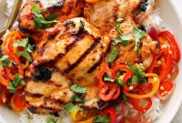 Grilled Coconut Chicken Recipe with Lime Marinade