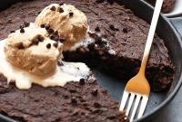 One-Skillet Sweet Potato Brownies