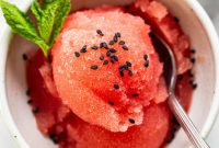 Refreshing Watermelon Sorbet Recipe