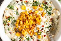 Spicy Sweet Corn and Dill Pickle Dip Recipe