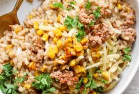 Creamy Sweet Corn Risotto with Parmesan
