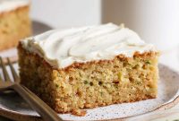 Moist Low-Sugar Zucchini Cake Recipe