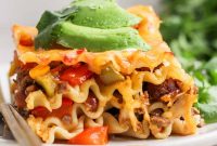 Taco Lasagna with Whipped Cottage Cheese