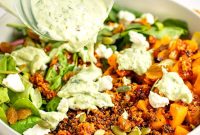 Crispy Quinoa Salad with Roasted Butternut Squash