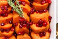 Grandpa Dick’s Maple Cranberry Sweet Potatoes Recipe