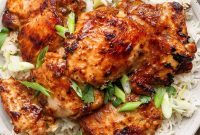 Savory Miso-Marinated Chicken Thighs Recipe