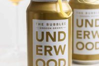 Sparkling Canned Champagne Cocktail for Holiday Parties