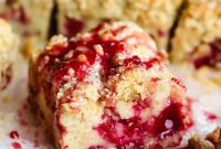 Raspberry Cottage Cheese Breakfast Cake Recipe