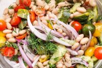 Tangy Dill Pickle and White Bean Salad
