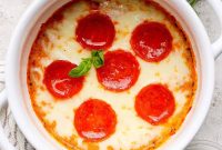 Single-Serve Cottage Cheese Pizza Bowl Recipe