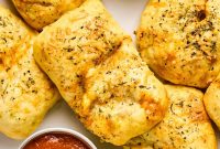 Homemade Protein-Packed Pizza Hot Pockets
