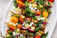 Rainbow Grilled Gnocchi Skewers with Roasted Veggies