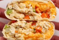 High-Protein Buffalo Chicken Burritos
