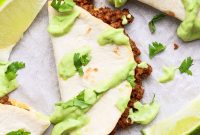 Sheet Pan Tacos with Creamy Avocado Crema Recipe