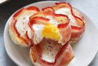Bacon-Wrapped Egg Cups Recipe for Breakfast