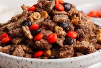 No-Bake Pumpkin Spice Protein Puppy Chow Recipe