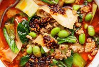 20-Minute Thai Coconut Dumpling Soup Recipe