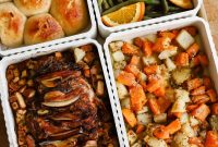 Sheet-Pan Thanksgiving Dinner for 4: Complete One-Tray Menu