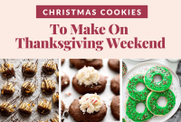 7 Christmas Cookie Recipes to Bake Over Thanksgiving Weekend