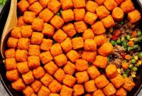 Cozy Sweet Potato Tater-Tot Casserole Recipe
