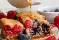 High-Protein Buns: Triple Berry and Raspberry Almond Croissant