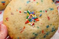 Giant Soft Chewy Protein Sugar Cookie (Bakery-Style)