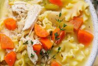 Creamy High-Protein Chicken Soup Recipe