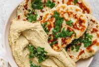Homemade Buttery Garlic Naan Recipe with High-Protein Dough
